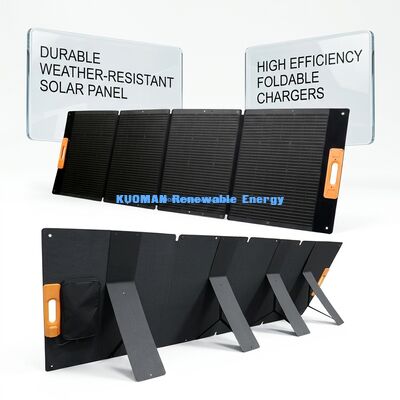 Panneau solaire pliable étanche 300W Chargeur solaire portable avec cellules IBC de qualité