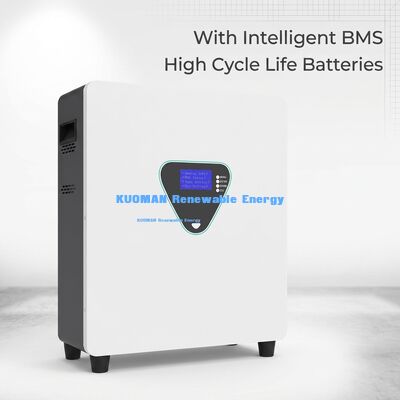 Batterie LiFePO4 murale avec 6000 cycles et 48V 200Ah pour le stockage domestique et les systèmes solaires hybrides