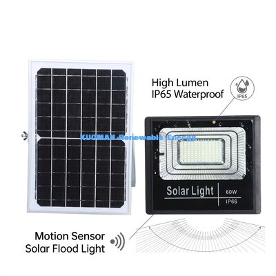 Projecteur solaire haute luminosité 120Lm/W avec étanchéité IP65 et puissance de 50W-300W pour parking extérieur