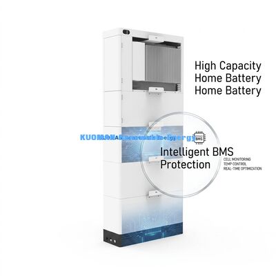 Batterie LiFePO4 empilable écologique 51,2 V 400 Ah pour stockage d'énergie domestique avec garantie de 10 ans
