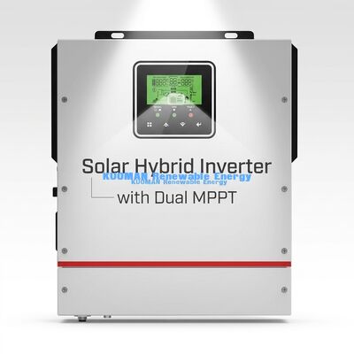 Onduleur solaire hors réseau avec chargeur solaire MPPT, sortie onde sinusoïdale pure et contrôle par application pour secours à domicile