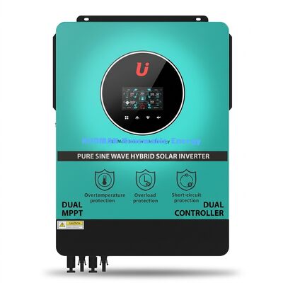 Invertisseur solaire hybride de 10 kW avec 98% d'efficacité et triple protection pour usage domestique et commercial