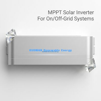 Invertisseur solaire hybride à onde sinusoïdale pure de 11 KVA avec double MPPT et support de batterie au lithium