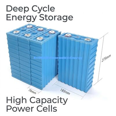 Cellule de batterie CALB 3.2V 200Ah 640Wh LiFePO4 pour systèmes d'alimentation électrique et stockage d'énergie