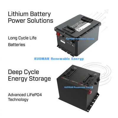 Batterie de voiture de golf LiFePO4 de 48V 50Ah-150Ah avec 8000 cycles pour des performances durables