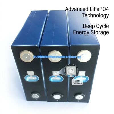 Batterie cellulaire LiFePo4 prismatique CATL 3,2 V 100-300 Ah pour stockage d'énergie et applications personnalisées