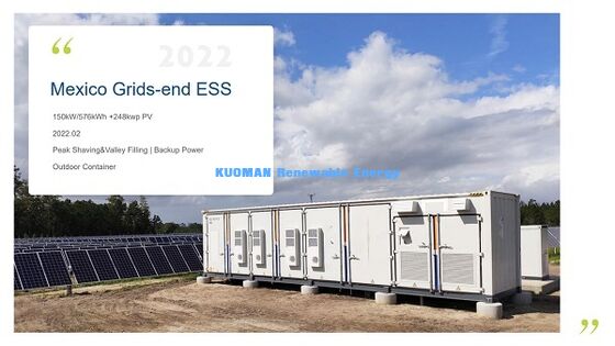 IP54 Rated Containerized Energy Storage System: 768V High-Voltage ESS with 10,000-Cycle Long Life