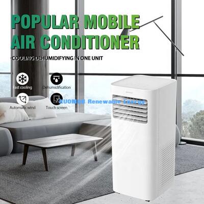Faible bruit 36dB Air conditionné, 12H Timer à grande tension Ventilateur de refroidissement portable pour chambre