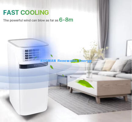 Eco R290 réfrigérant climatiseur mobile, un refroidisseur portable de taille compacte pour les scénarios intérieurs et semi-extérieurs.