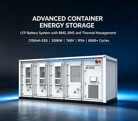 Réservoir de stockage d'énergie à batterie extérieur IP54