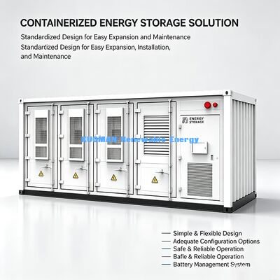 Container de phosphate de fer au lithium ESS. puissance de secours pour les centres de données et les parcs industriels