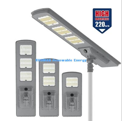 Économie d'énergie tout en un éclairage de rue solaire 40W SMD5050 LED lampe solaire Pas de coût d'électricité