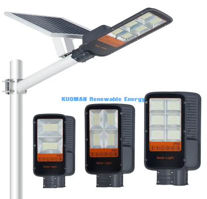 130lm/W Super Lumineux Éclairage Solaire de Rue Angle de Faisceau Large 70°\*150°