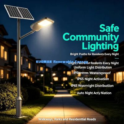 Projet municipal de séparation de l'usine de lampes solaires à alimentation directe