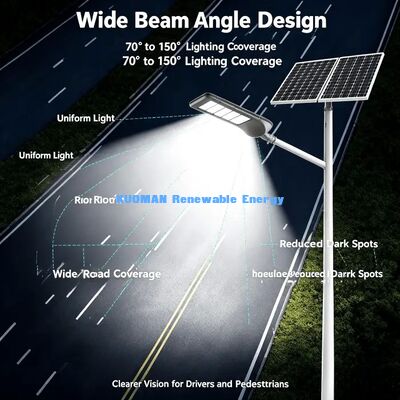 Projet municipal de séparation de l'usine de lampes solaires à alimentation directe