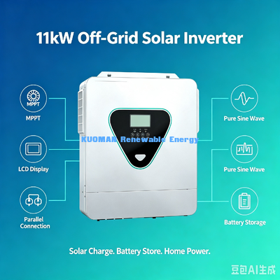 Onduleur solaire hors réseau 11000W sans capacité de fonctionnement sur batterie Onduleur solaire