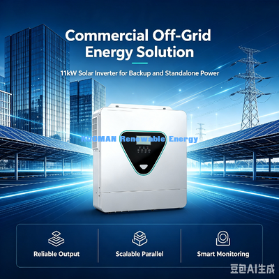 Onduleur solaire hors réseau 11000W sans capacité de fonctionnement sur batterie Onduleur solaire