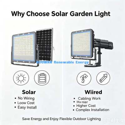 Tout en un éclairage solaire de cour réglable panneau solaire murale extérieure monture de cour LED