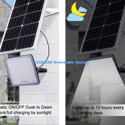 Éco-friendly Lampes solaires pour jardin Coût énergétique zéro Lampes LED pour jardin extérieur résistantes à l'eau