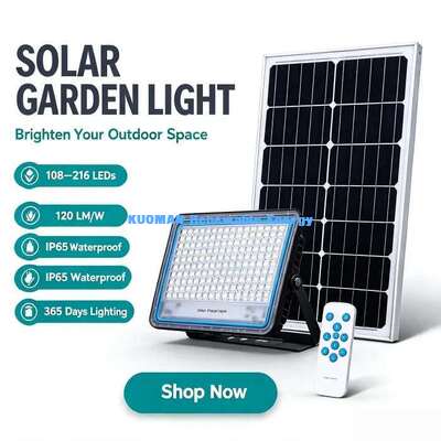 Sensor de nuit automatique Lampes solaires de cour durable Lampes extérieures LED pour l'entrée du patio de la villa