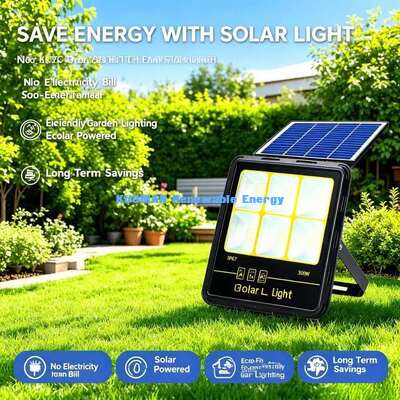 Éclairage solaire de jardin étanche IP65, allumage/extinction automatique, LED pour allée extérieure, jardin et sécurité