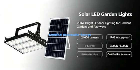 Monté sous plusieurs angles 200W Soleil LED Flood Light IP65 étanche à la poussière étanche à l'eau
