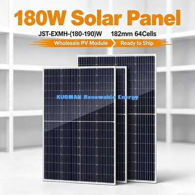 Panneau solaire mono haute efficacité 180-190W | Efficacité max 19,95 %