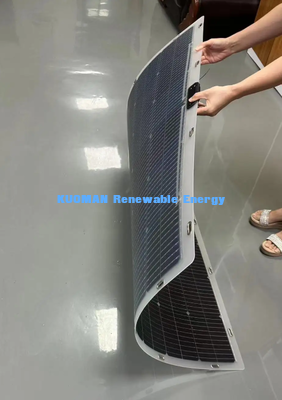 Panneau solaire flexible léger de 50 W, alimentation solaire portable pliable pour voyages en plein air et sauvegarde d'urgence