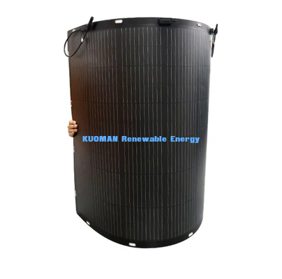 Panneau solaire flexible de 200 W, module solaire pliable à haute efficacité de 23% pour véhicule de plaisance balcon de yacht