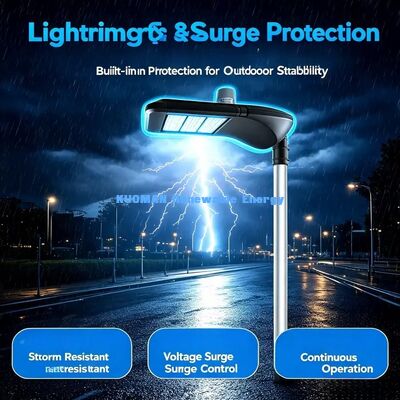 Lampadaire intelligent LoRaWAN à débit adaptatif, communication stable longue distance, éclairage routier extérieur